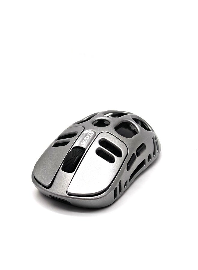 Wireless Bluetooth Gaming Mouse for PC, Mac, Laptop, Desktop, smartphone, tablet, Computer Mice with 2.4Ghz USB Receiver, 800/1200/1600 DPI, Gray  - Image 3