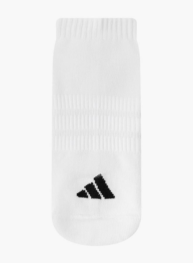 Adidas Men Logo Print Ankle Length Socks - Set Of 3 - Image 2