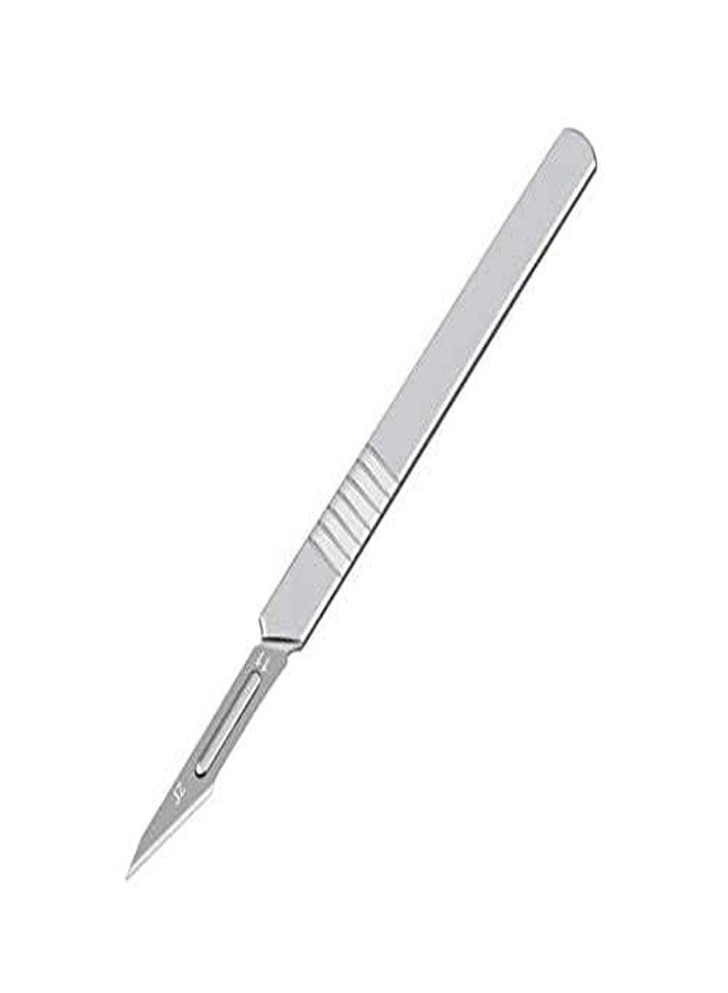 Wroughton 50 Pcs Carbon Steel Sharp Blades With 3 Handle For Carving and Paper Cutting, Art and Craft Cutting, Lamination Cutting, Card Board, Paper Cutting with Multipurpose Uses - Image 3