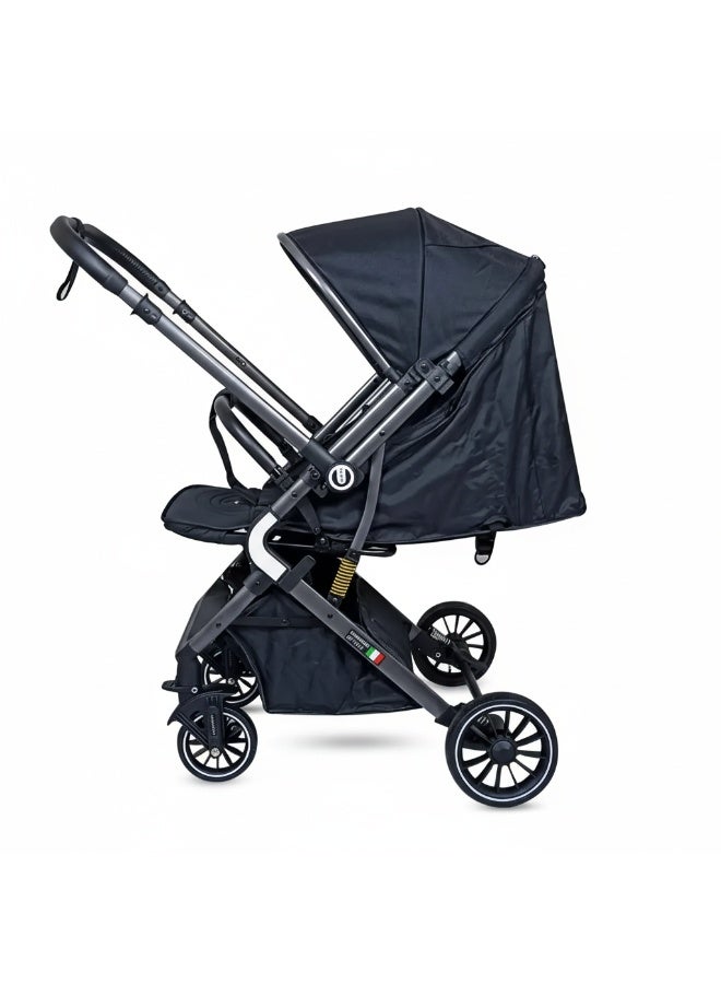 بورباي عربية أطفال بورباي الفاخرة خفيفة الوزن بوجهين - Image 4