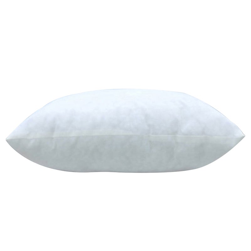 قطعتان من حشوة وسادة Foamily Premium Home Goods ذات شكل مربع من البوليستر مقاس 45×45 سم/لون أبيض مقياسي - Image 2