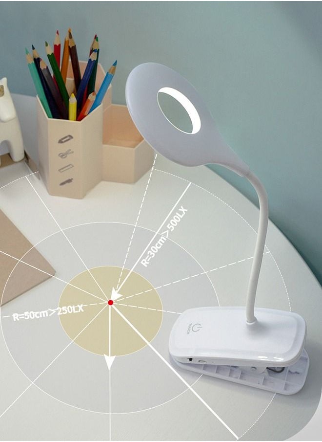 Goeco LED Multifunctional Table Lamps White 21x13cm  - Image 4