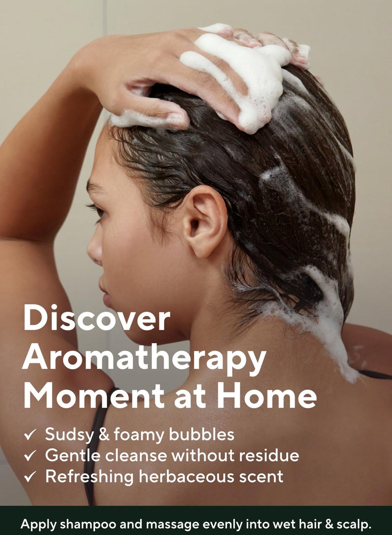 AROMATICA Rosemary Scalp Scaling Shampoo & Hair Thickening Conditioner Set 180ml each. - Image 4