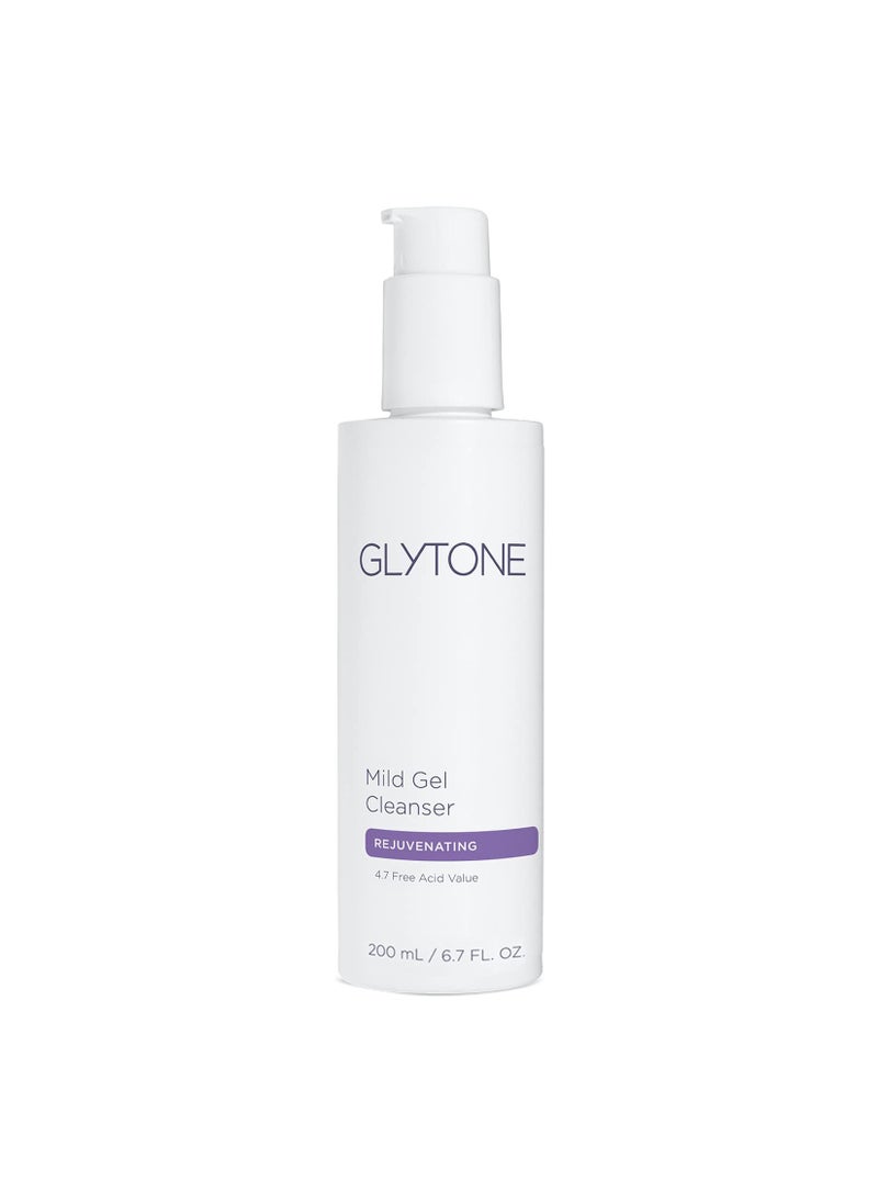 Glytone Glytone Mild Gel Cleanser - Exfoliating Face Wash for Normal to Combination Skin - With 4.7% Pure Glycolic Acid - Vegan & Fragrance-Free - 6.7 fl. oz. 
