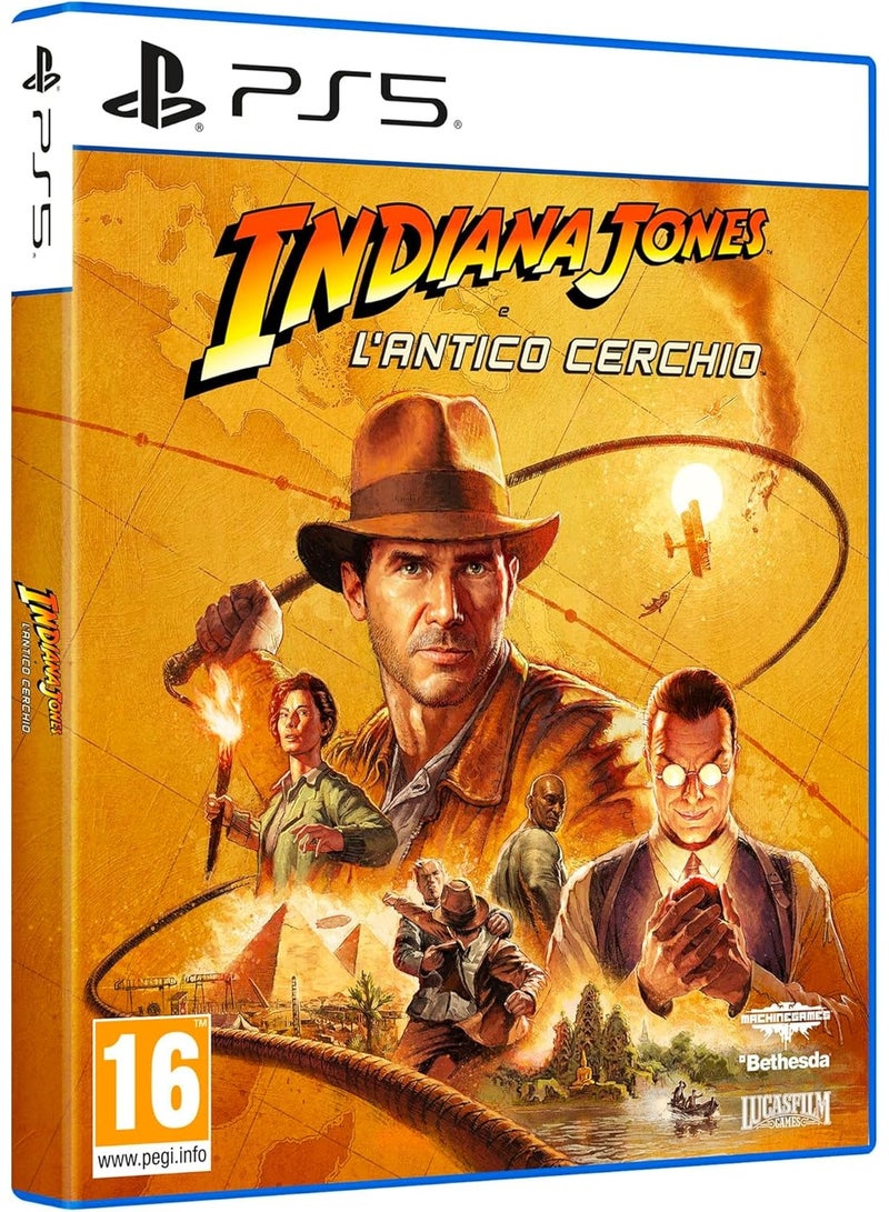 بيثيسدا إنديانا جونز والدائرة العظيمة - بلاي ستيشن 5 (PS5) [متعدد اللغات] - Image 1