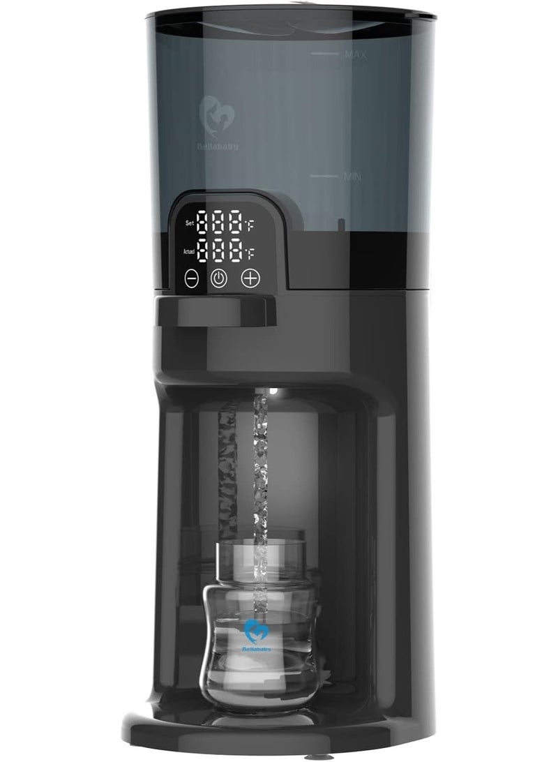 Bellababy Baby Bottle Maker, Instant and Automatic Baby Milk Maker for Making Formula Bottle Instantly, Detachable Container Easy Cleaning,24/7 Keep Warm, Baby Formula Maker (Black) - Image 1