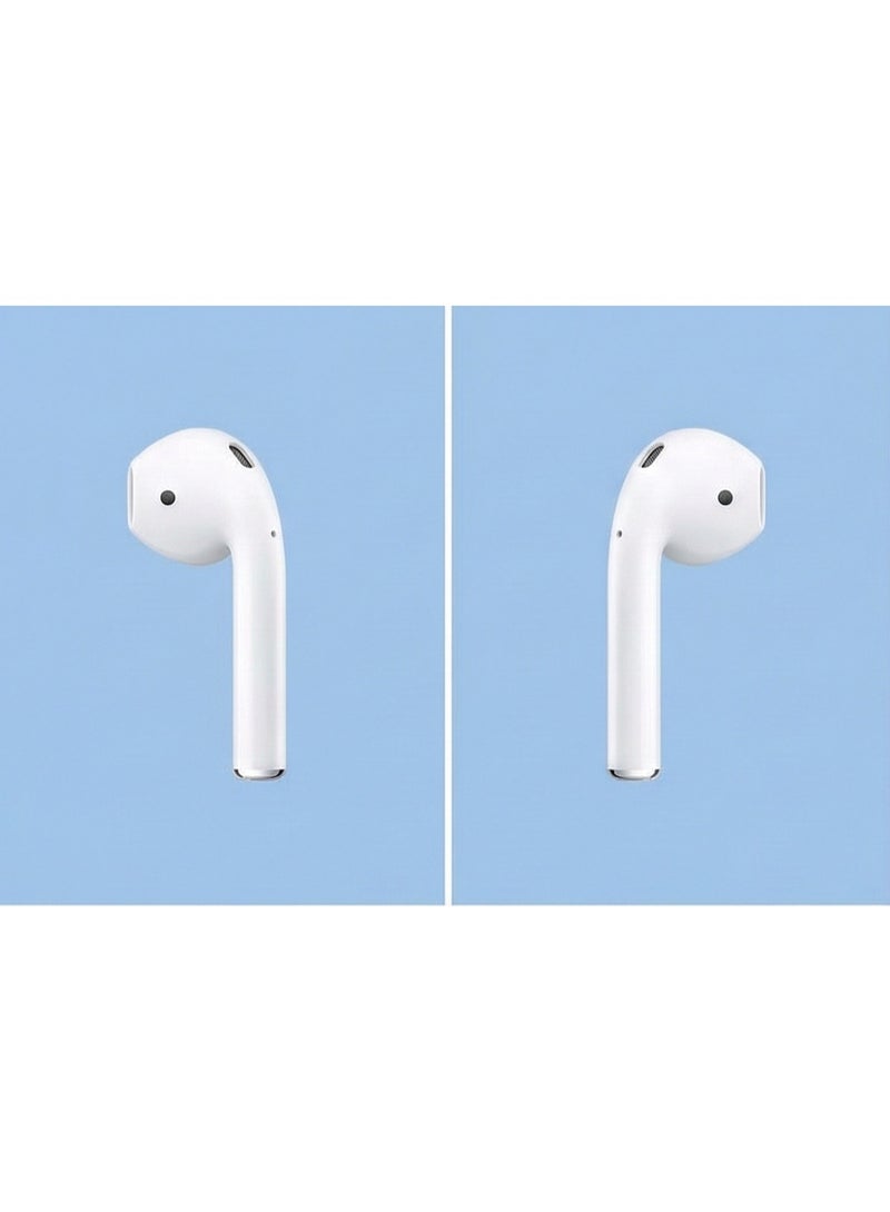 سماعات أذن لاسلكية Nodizz DT02 TWS بتقنية البلوتوث 5.4 مع ميكروفون عالي الدقة، وحافظة شحن 300 مللي أمبير/ساعة، وصوت عالي الدقة وعمر بطارية طويل لأجهزة iOS/Android - أبيض - Image 3