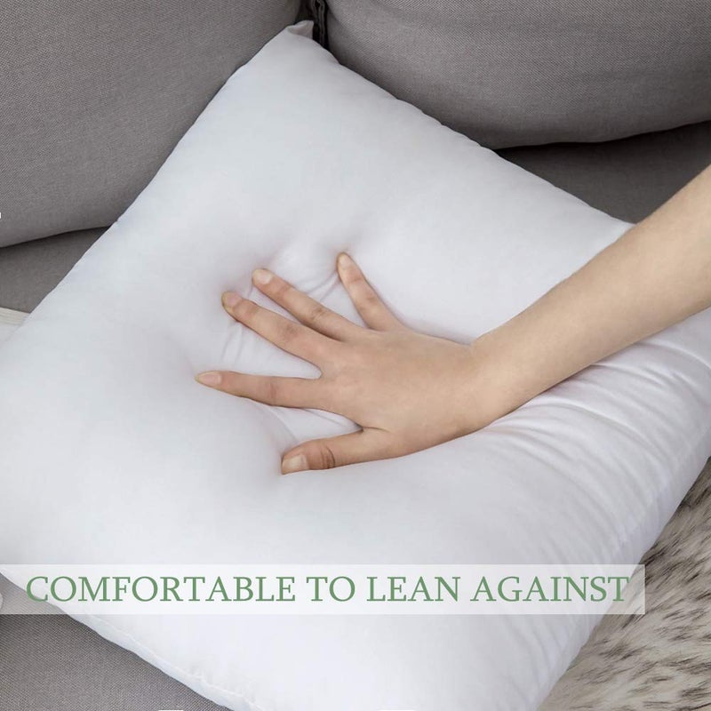 MIULEE MIULEE Throw Pillow Insert Premium Pillow Stuffer Sham Square Form for Decorative Cushion Bed Couch Sofa 21x21 Inch  - Image 3