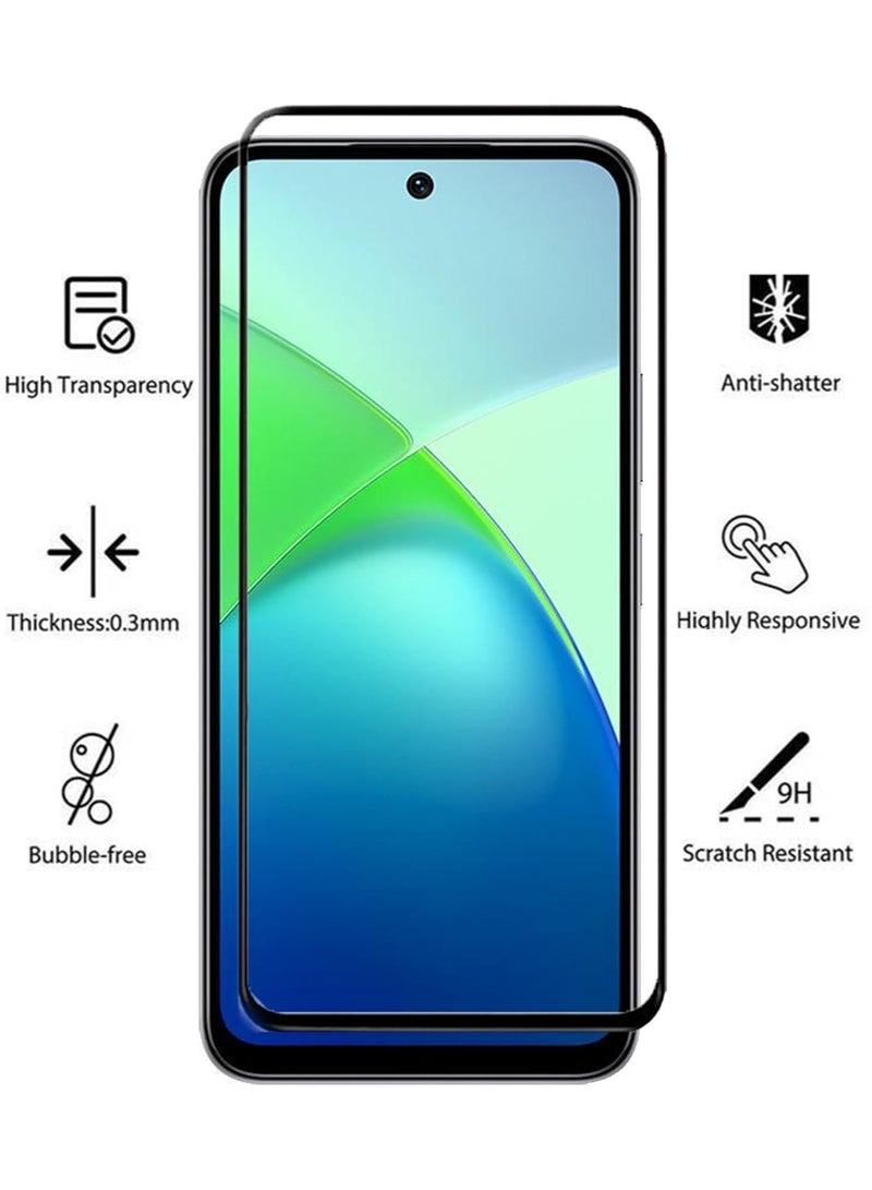 Screen Protector for Infinix Smart 10 High Transmittance Glass Scratch Resistant Tempered Glass - view 4