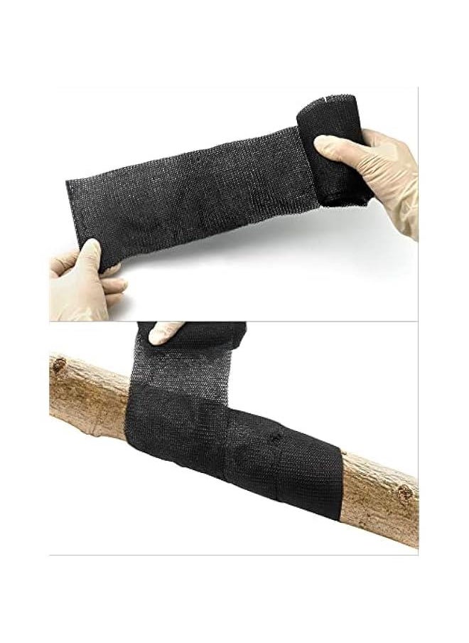 Arabest Fiberglass Repair Wrap, 4 x 15' PVC Pipe Repair Flexible Waterproof Sealing Tape, Quick Curing Repair Winding Tape for Water Pipe Exhaust Wrap Quick Repair  - Image 4