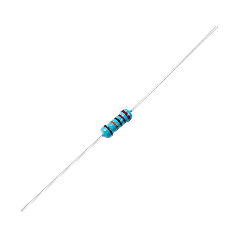 CHANZON 100pcs 1/2W (0.5W)220KΩ ohm Metal Film Fixed Resistor 0.01 ±1% Tolerance 220K R MF Through Hole Resistors Current Limiting Rohs Certificated - Image 2