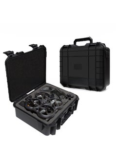 Generic Suitable For DJI Avata Crossing Machine Backpack Flight Glasses Portable Storage Bag Accessories F Explosion-proof Box-Color:avata2 Black Explosion-proof Case Strapless Aircraft Logo  - Image 2
