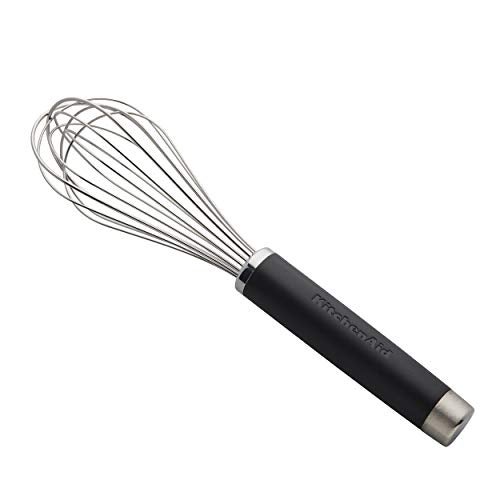 KitchenAid Gourmet Utility Whisk 105Inch Matte Black - Image 1