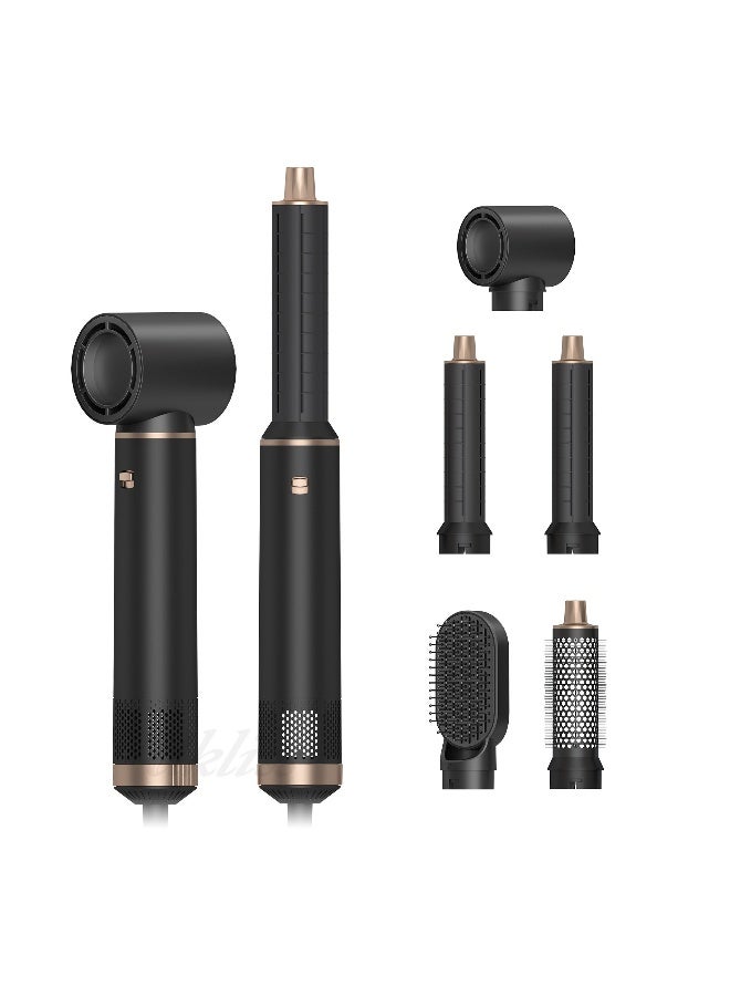 Beauenty All-in-one hair dryer household negative ion hair care hair dryer modeling straightener - Image 1