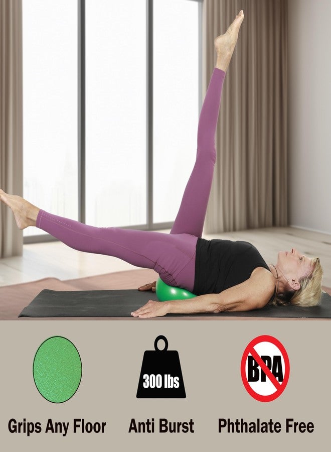 Bender Ball The Original 9 inch Pilates Ball - Exercise Ball for Abs, Core & Back - Workout Ball for Home Gym and Fitness Routines - Easy to Carry in Gym Bag or Luggage - Image 3