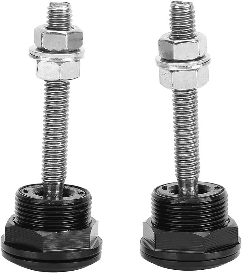 كلاراكو دبوس غطاء محرك السيارة، دبوس غطاء محرك السيارة العالمي المصنوع من الألومنيوم، قفل سريع الفك، مشبك قفل لوحة ترخيص المصد، زر ضغط غطاء المحرك، عبوة من قطعتين (22 مم) - Image 1