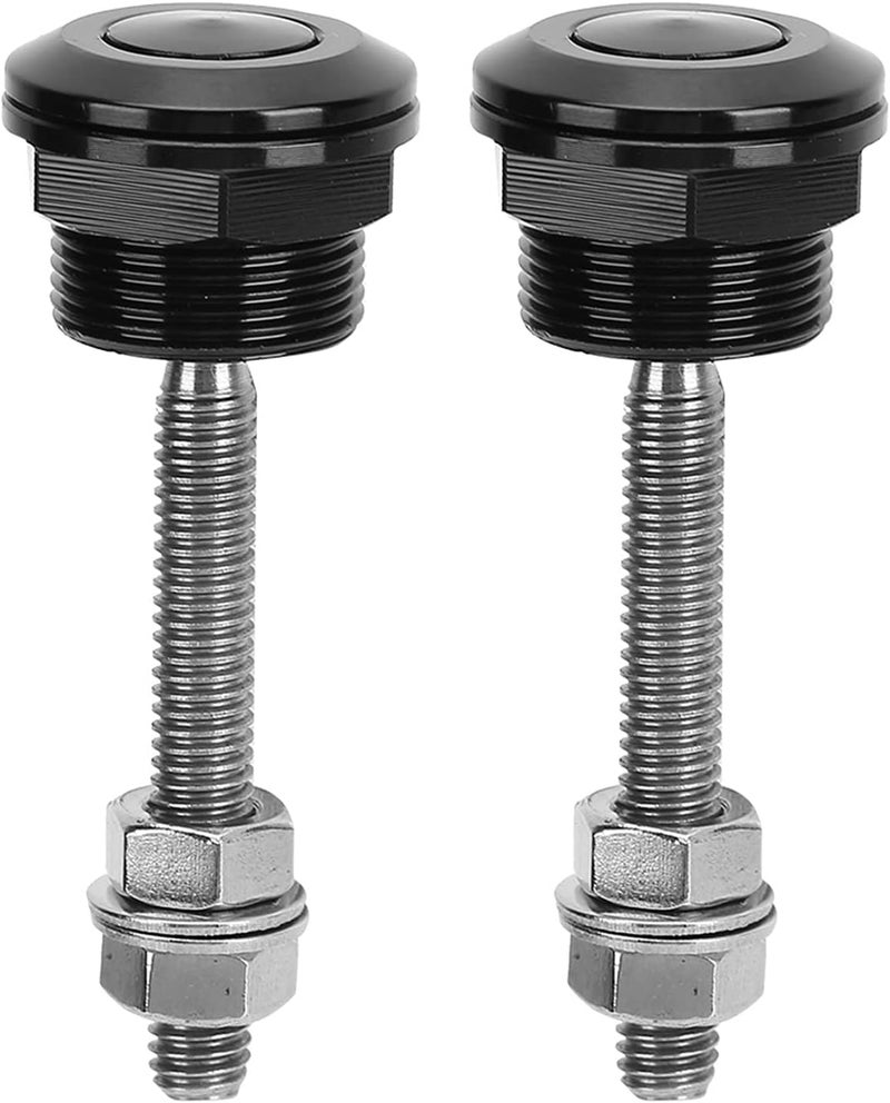 كلاراكو دبوس غطاء محرك السيارة، دبوس غطاء محرك السيارة العالمي المصنوع من الألومنيوم، قفل سريع الفك، مشبك قفل لوحة ترخيص المصد، زر ضغط غطاء المحرك، عبوة من قطعتين (22 مم) - Image 4