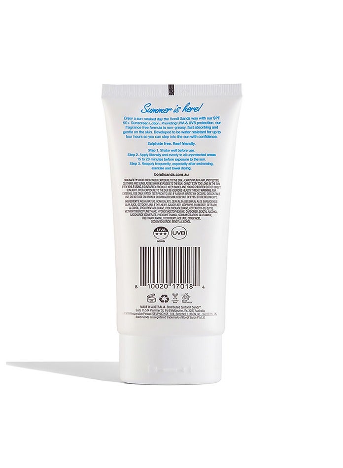 Bondi Sands Sunscreen Lotion Spf50+ - Fragrance Free 150ml - Image 2