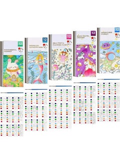 SNAPTRON Snaptron Diy Return Gifts For Kids Birthday-5Pcs Return Gift Pocket Painting Books For Kids Birthday/ Best Goody Bags For Party/ Birthday Return Gifts For Children 4 5 6 7 8 Years Old - Multicolor  - Image 2
