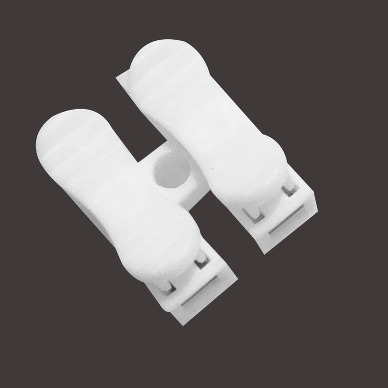 UNIVERSAL HUB � 50PCS 2 Pins Cable Clamp Connectors Electrical Push Type Cable Connectors Quick Splice Lock Wire Terminal 220V 10A - Image 1