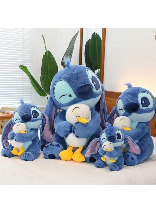 Duck Stilwell Plush Toy Hug Donald Duck Net Red Doll Pillow Girlfriend Activity Gift Wholesale-Color:Holding Duck Stitch-Height:30cm  - Image 2