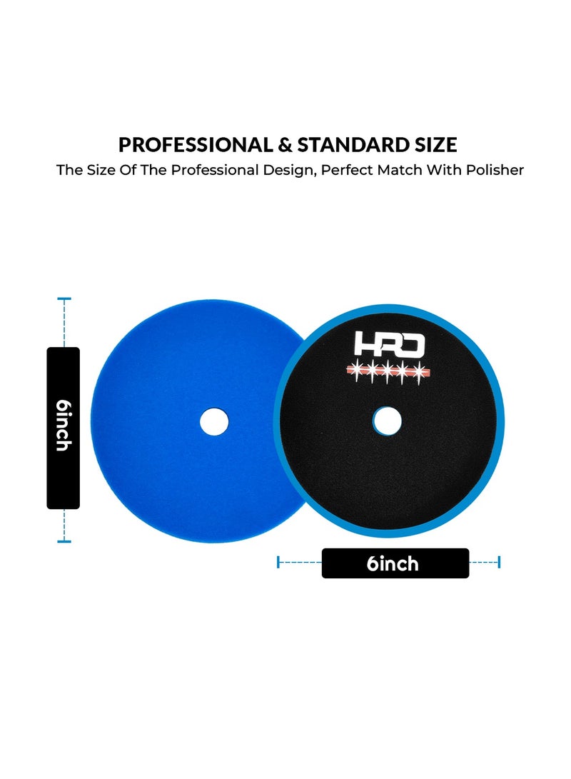 Generic HRD Finishing Waxing Polishing Pad Soft Cut 6" Light Cut Polishing Foam Pad  - Image 4