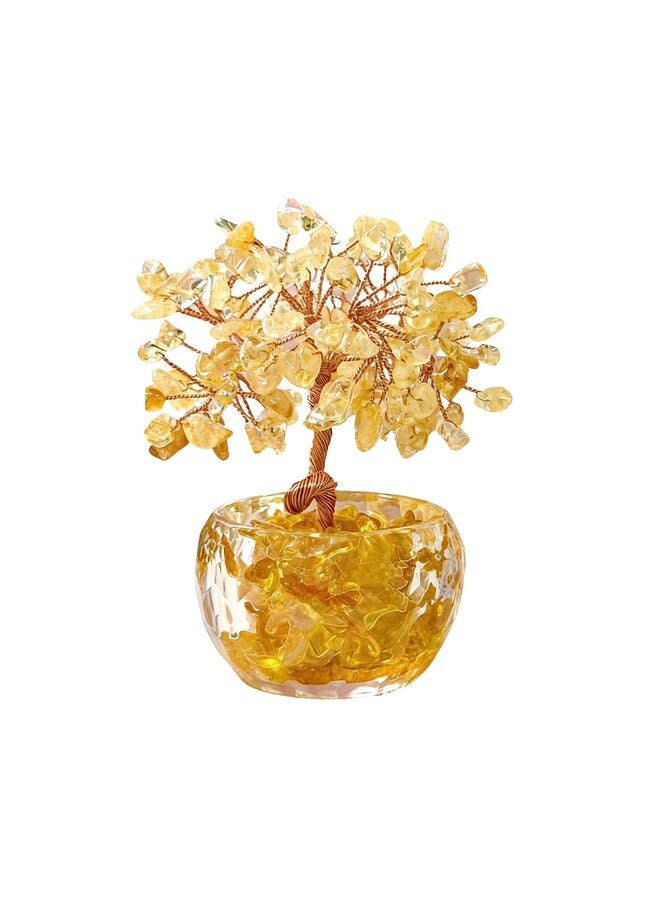 يُسلِّم شجرة الحياة الكريستالية، شجرة الشاكرا السبعة، شجرة الأحجار الكريمة، الأشجار الروحية، شجرة الطاقة لديكور المكتب المنزلي، هدايا كريستالية للنساء - Image 1