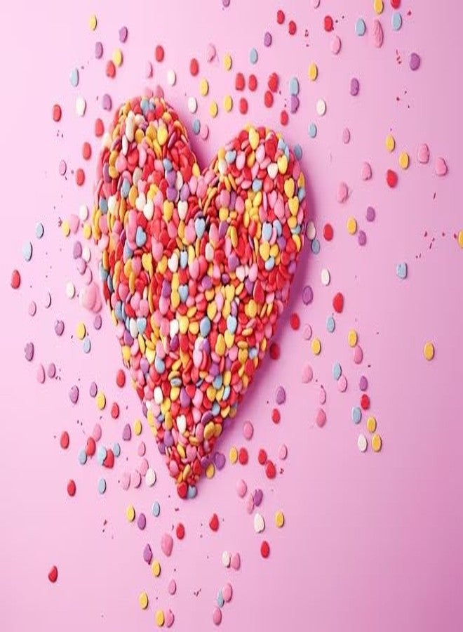 RED CLIFF Edible Multicolour Heart Shape Sprinkles | Metallic Dessert Toppings for Cakes, Cupcakes, Ice Cream & Sweets | Edible Decorative Sugar Hearts | Ideal for Baking & Festive Garnishing | 100gx2 | Pack of 2 - Image 3