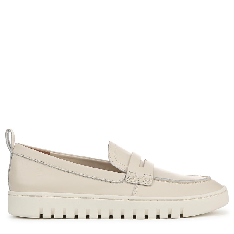 Vionic Womens Uptown Loafer Cream Leather 9 W - Image 4