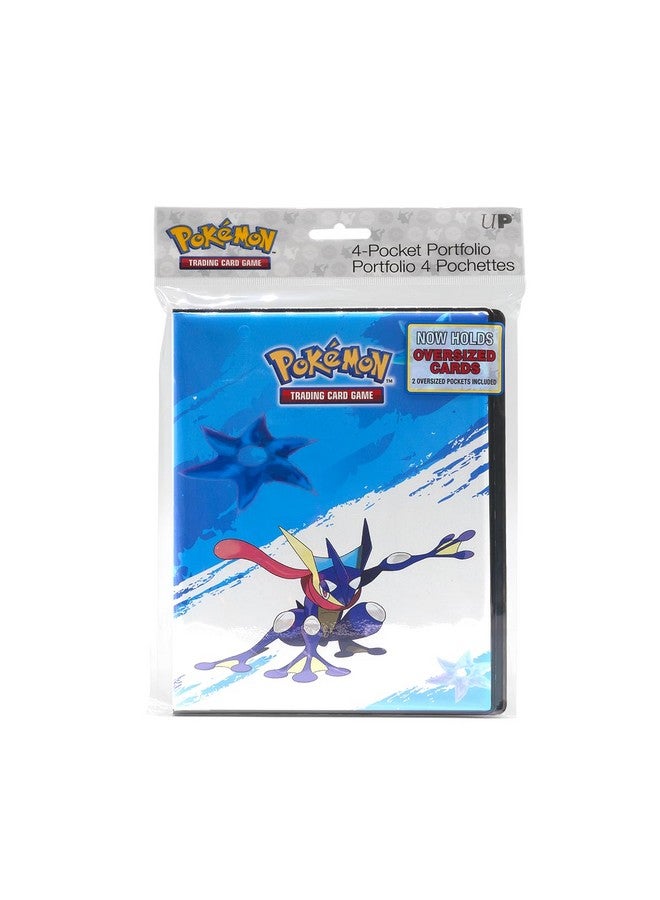 Ultra PRO - Greninja 4-Pocket Portfolio for Pokémon, Trading Gaming Card Organizer Accessory Storage - Image 1