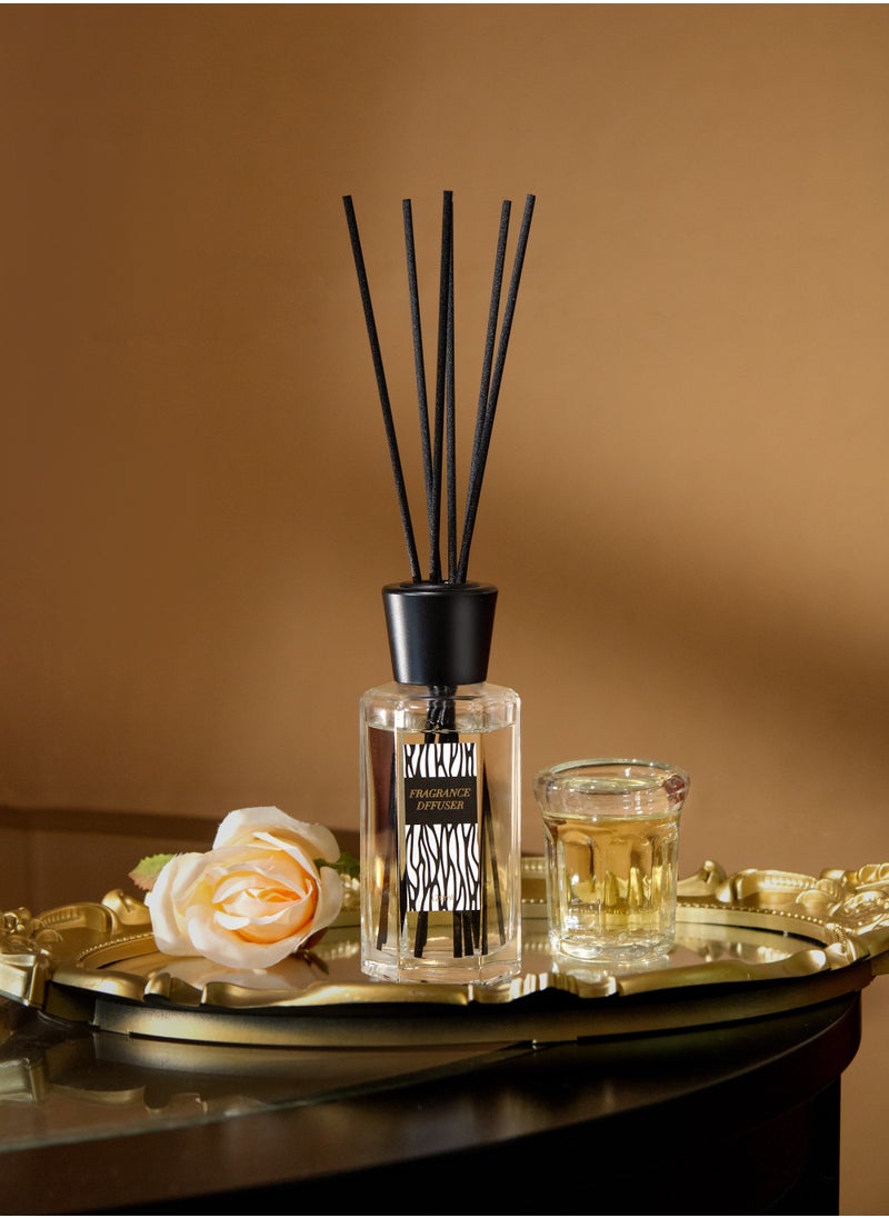 Generic 120 ml Luxury Reed Diffuser - Zen tea | 4 oz | Aromatherapy Air Freshener Fragrance Home Fragrance, Oil Diffuser  - Image 1