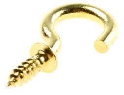 UAPAN MetalCraft Gold Brass Pooja Room Bells with J Hook's, 2-Inch (Silver) - Pack of 6 - Image 3