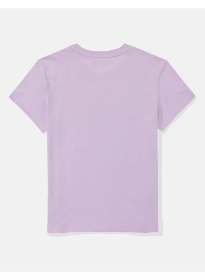 American Eagle Graphic Crew Neck T-Shirt  - Image 4