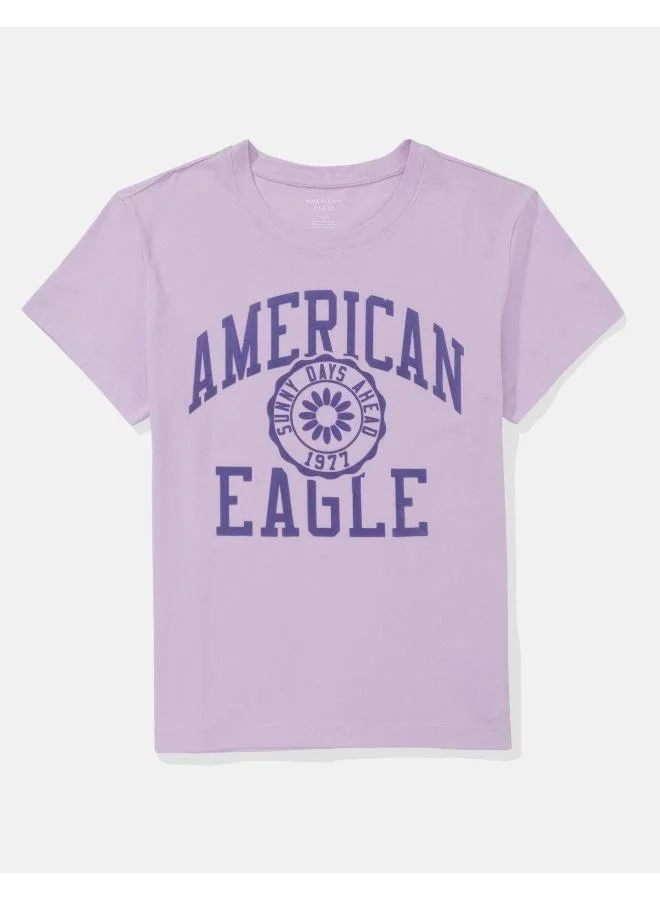 امريكان ايجل Graphic Crew Neck T-Shirt