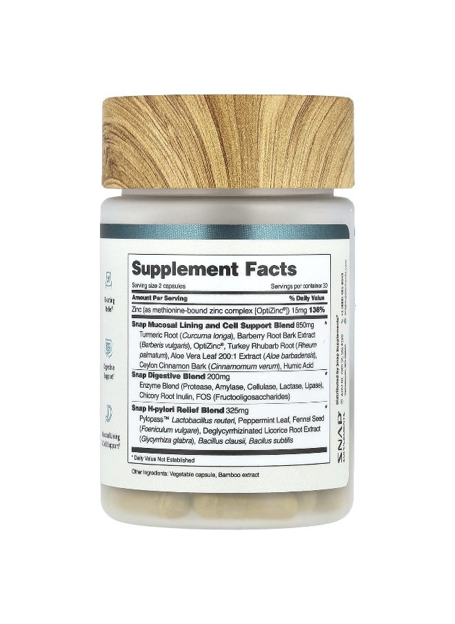 SNAP SUPPLEMENTS - Snap Supplements, Gut Health , 60 Capsules - Image 1
