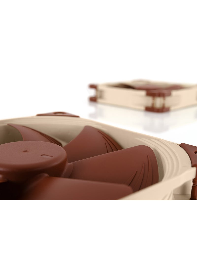 NOCTUA Noctua NF-A14 PWM, Premium Quiet Fan, 4-Pin (140mm, Brown)  - Image 5