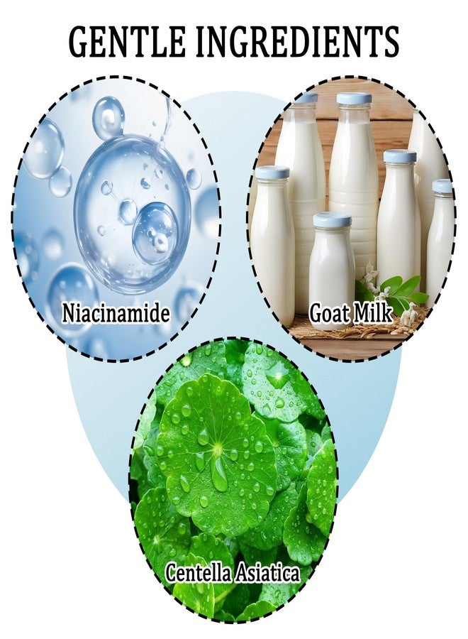 DuoZeng Goat Milk Body Wash,Gentle Silk Soft Foaming Milk Bath,Moisturizing Body Cleanser for All Skin - Image 3