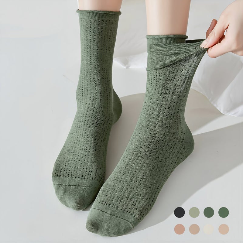 Women Ultra Light Socks Foldable Portable For Travel Business Trip Thin Mesh Summer Socks - Image 2
