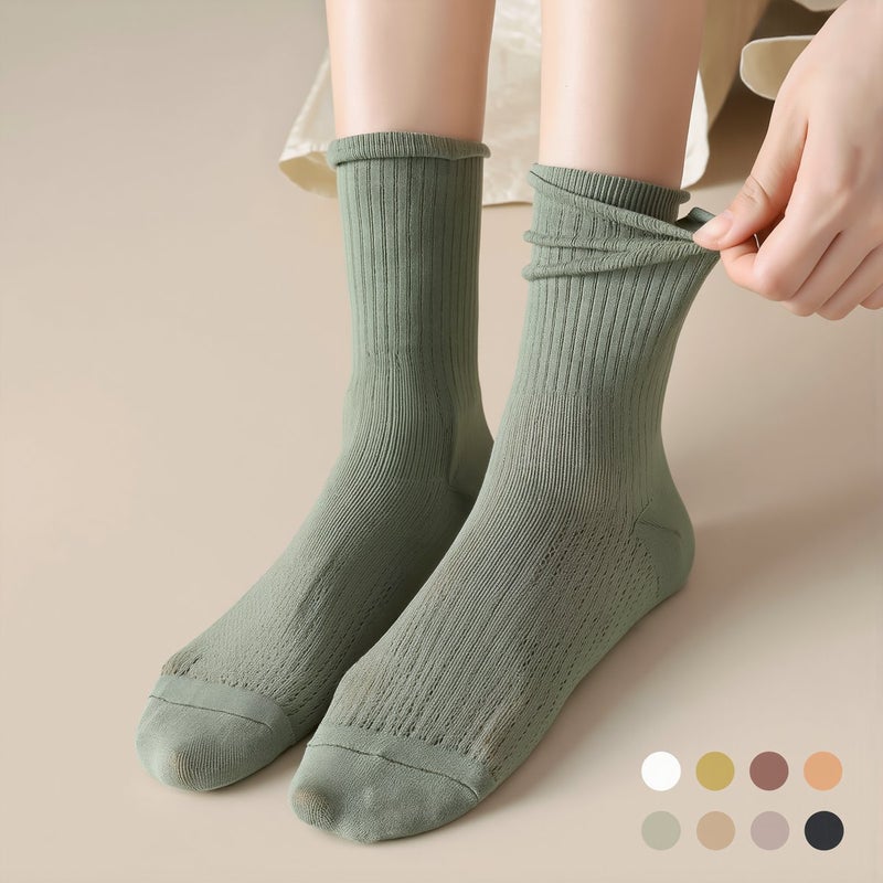 Women Ultra Light Socks Foldable Portable For Travel Business Trip Thin Mesh Summer Socks - Image 1