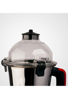 ELORA Elora 3-In-1 Mixer Grinder Made in India 3-Speed With Incher And Overheat Protection, Stainless Steel Jars And Blades 850 W ELMG-3513 Red  - Image 4