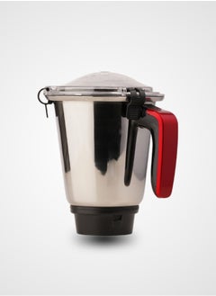 ELORA Elora 3-In-1 Mixer Grinder Made in India 3-Speed With Incher And Overheat Protection, Stainless Steel Jars And Blades 850 W ELMG-3513 Red  - Image 3