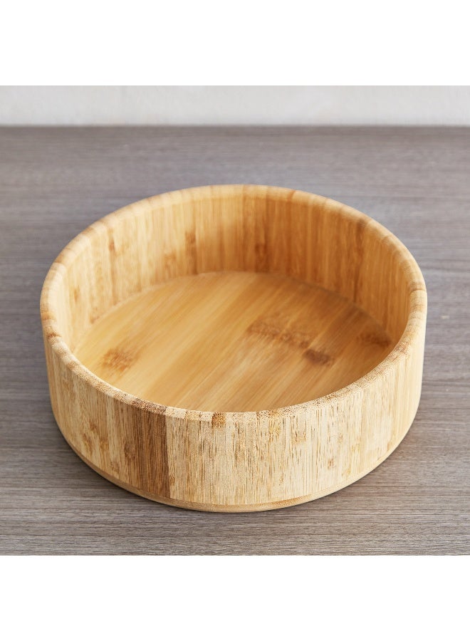 Home Box وعاء تقديم من الخيزران 25x25 سم - Image 3