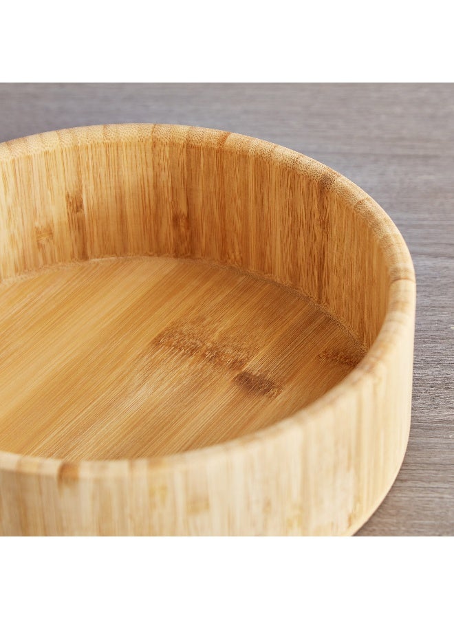 Home Box وعاء تقديم من الخيزران 25x25 سم - Image 4