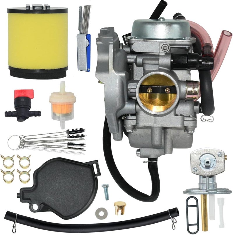 JDLLONG Carburetor 0470-448 for 2001-2005 Arctic Cat 250 300 2x4 4x4 ATV - Image 1