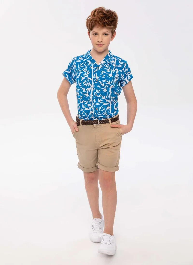 MINOTI Kids Boys Printed Shirt