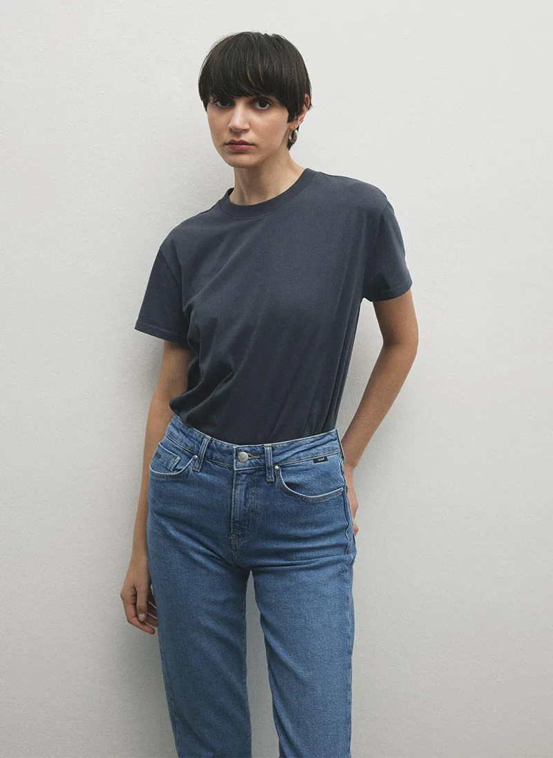 MAVI Blue Basic T-Shirt