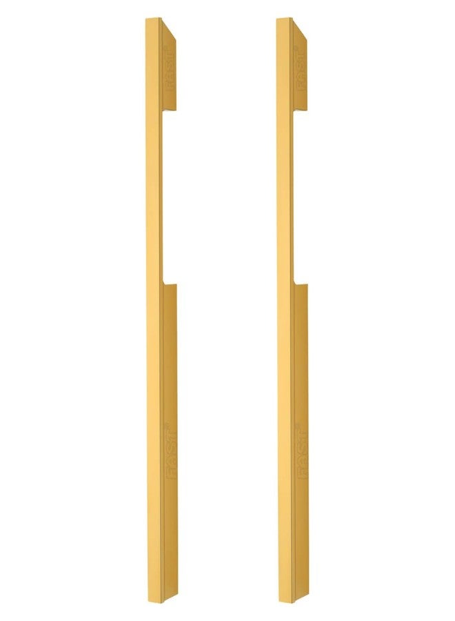FAST CP501A Long Aluminium Gold Cabinet Pull Handles and Wardrobe Door Handle Pack of 2pcs (18 Inches) - Image 1