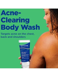 differin Differin Acne Body Wash by the makers of Differin Gel, Acne Treatment Cleanser with Salicylic Acid, Cream to Lather Formula for Back, Chest, Shoulders, 10 Oz.  - Image 4