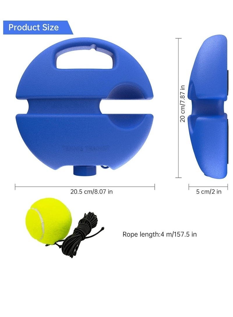 OMEVE Tennis Trainer Rebound Ball with 2 String Balls, Solo Tennis Training Equipment for Self-Pracitce, Portable Tennis Training Tool, Tennis Rebounder Kit,Suitable for Beginners Sport Exercise  - Image 3