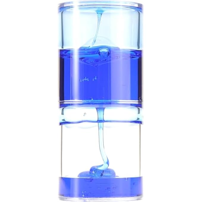 PowerTRC Liquid Motion Spiral Timer Fidget Calming and Soothing Desktop Toy Sensory Visual Toy Beautiful Ooze Tube for Autism, Anxiety & ADHD - Image 1